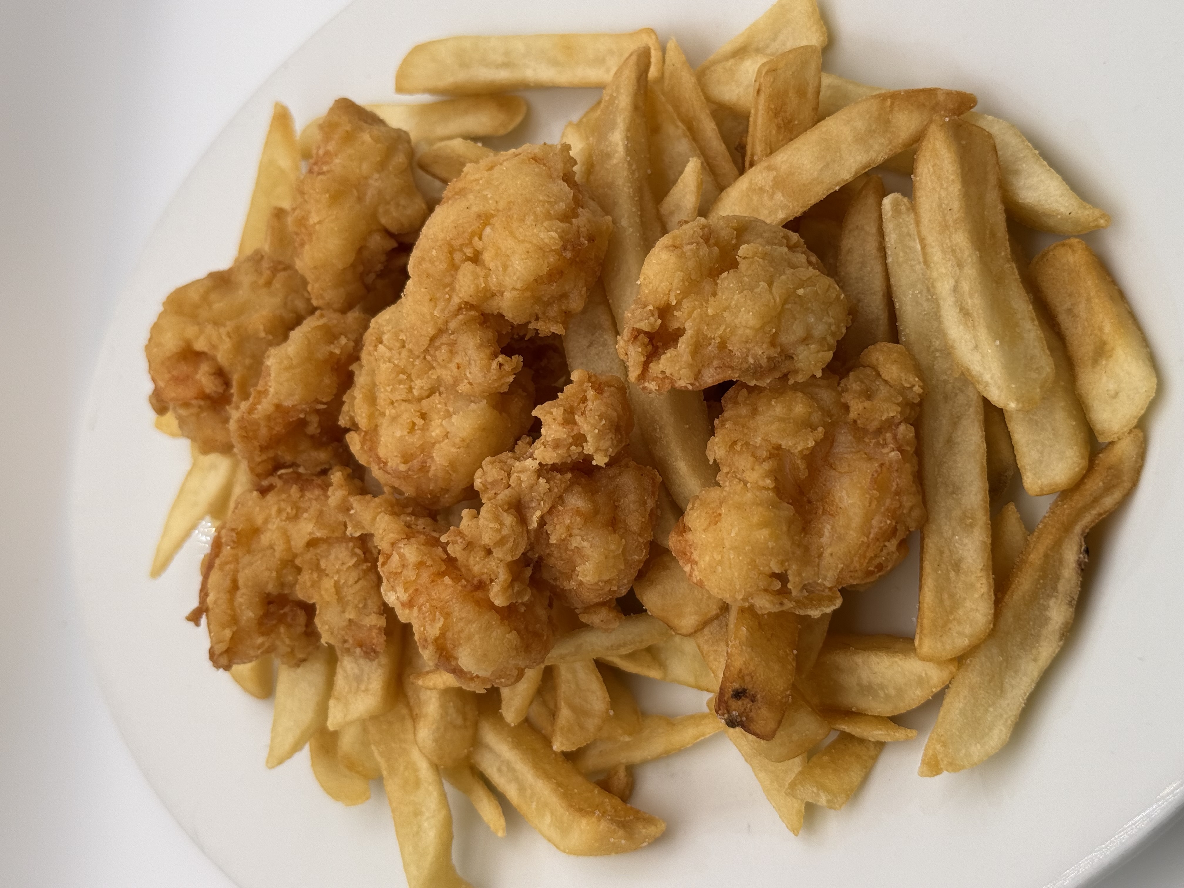 Golden Fried Shrimp