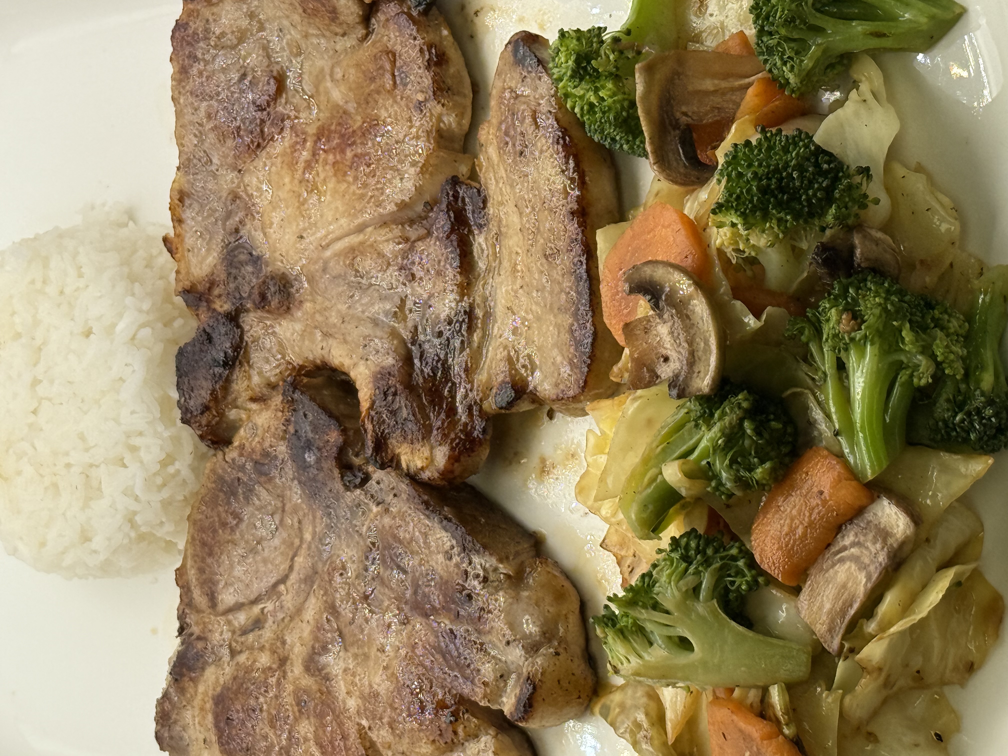 Honey Grilled Pork Chops